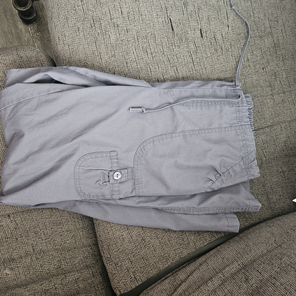 White Cross Women's Light Gray Drawstring Scrub Pants